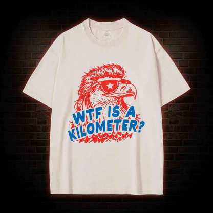 WTF is A Kilometer Washed T-shirt