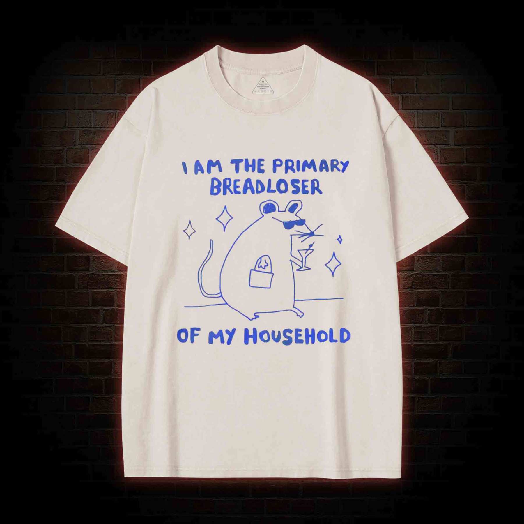 I am the Primary Beradloser Washed T-shirt