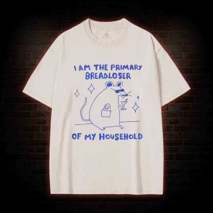 I am the Primary Beradloser Washed T-shirt