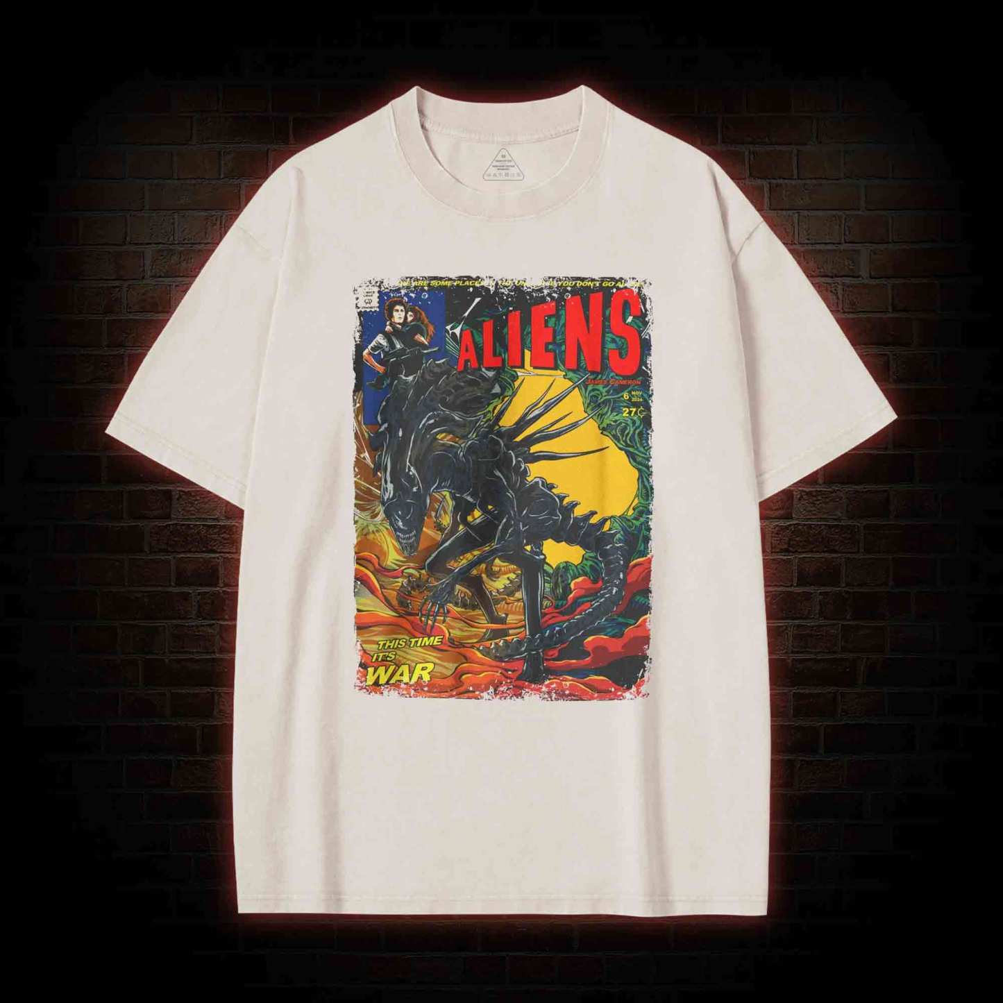 This Time it's War Washed T-shirt