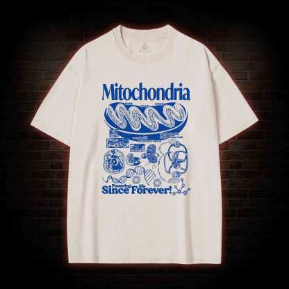 Mitochondria Washed T-shirt