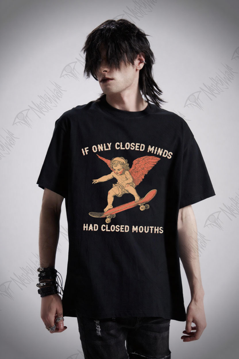 If Only Closed Minds Had Closed Mouths T-shirt