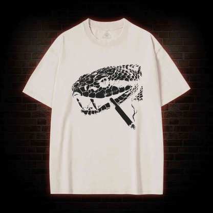 Snake Smoke Washed T-shirt