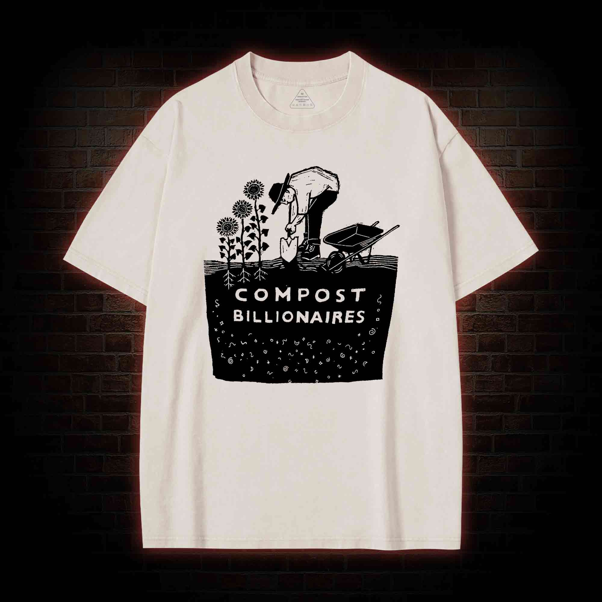Compost Billionaires Washed T-shirt