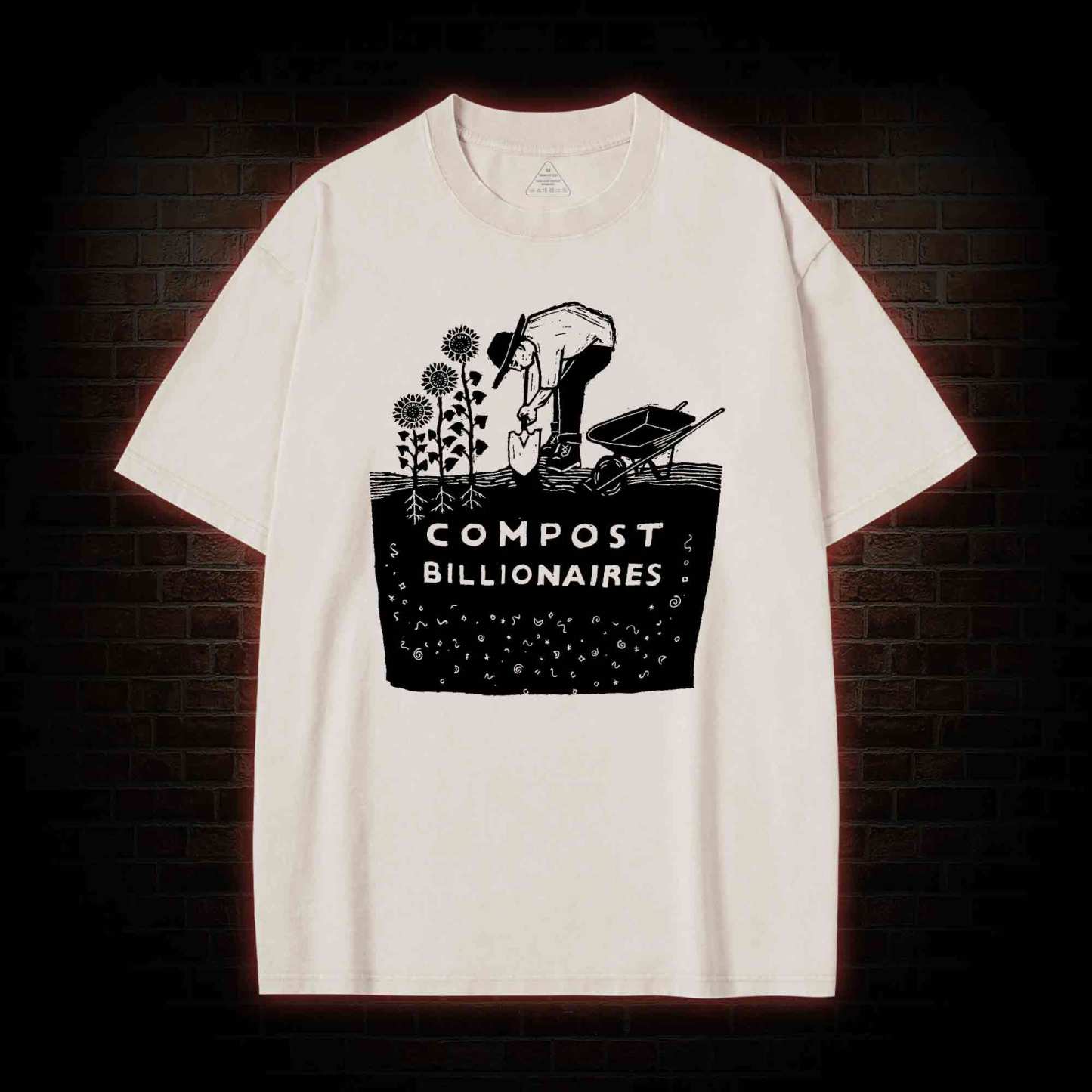 Compost Billionaires Washed T-shirt