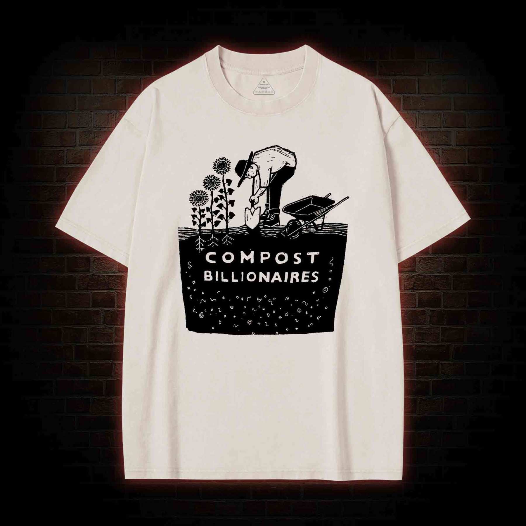 Compost Billionaires Washed T-shirt