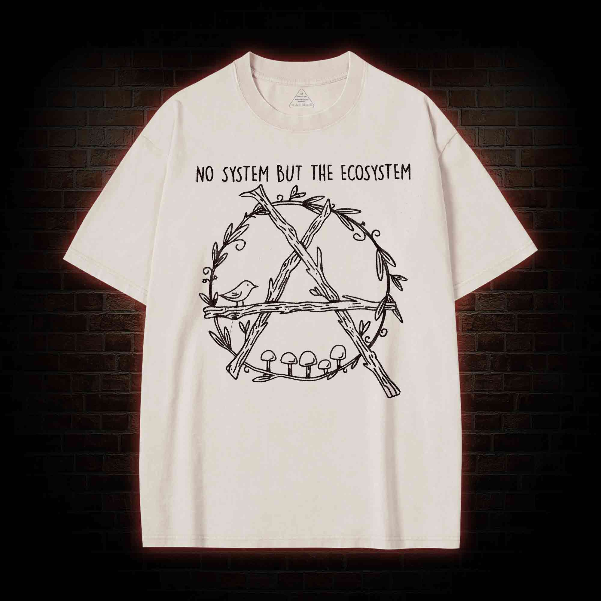 No System but the Ecosystem Washed T-shirt