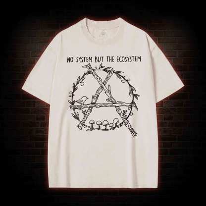No System but the Ecosystem Washed T-shirt