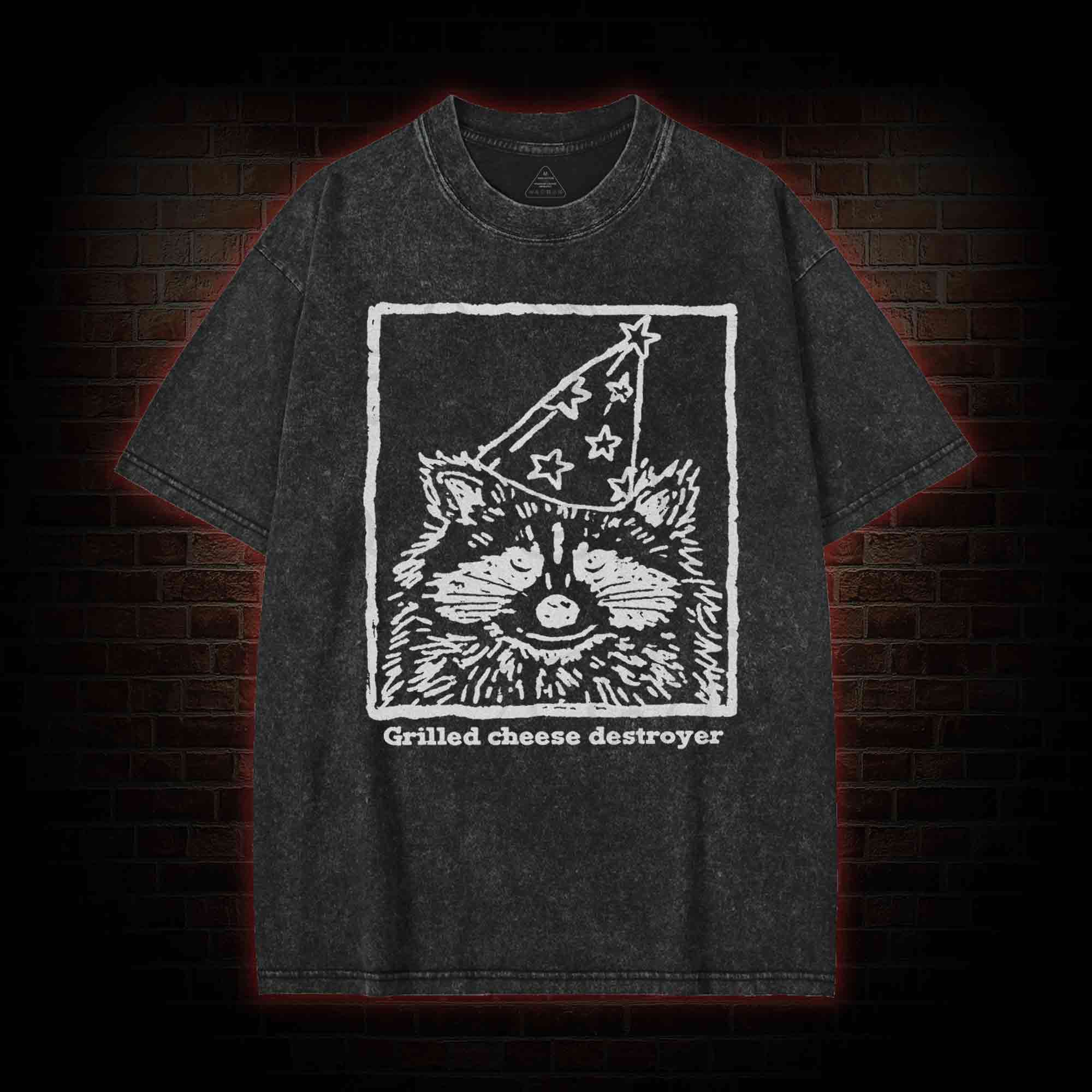 Grilled Cheese Destroyer Washed T-shirt