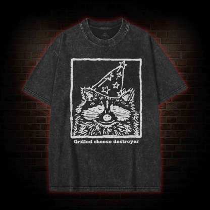 Grilled Cheese Destroyer Washed T-shirt