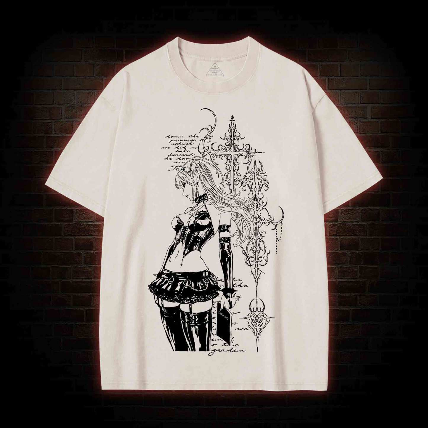 Aspire to Life Goals Washed T-shirt