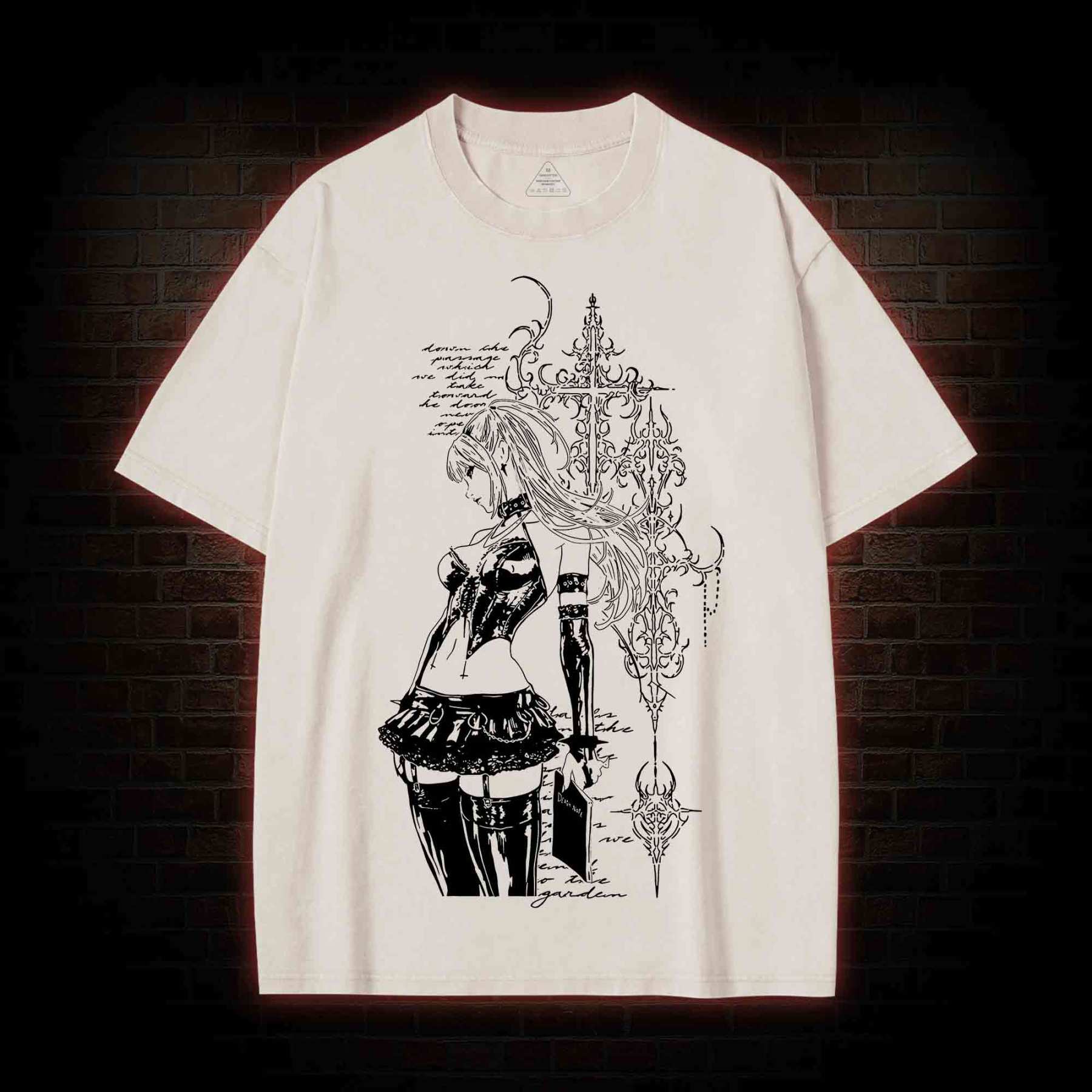 Aspire to Life Goals Washed T-shirt