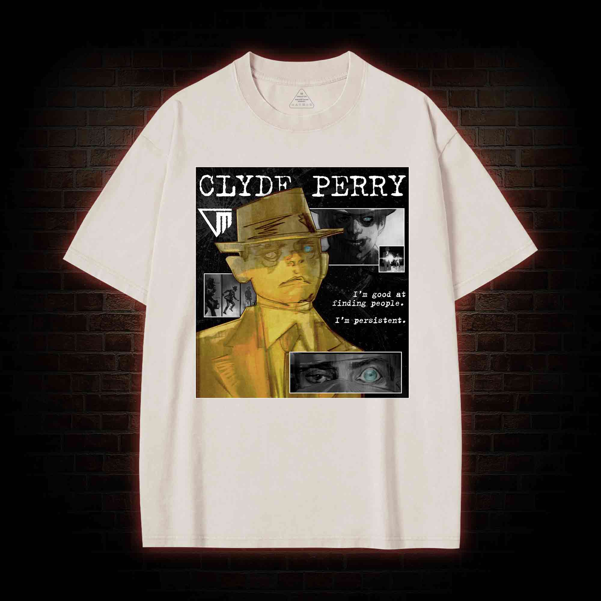 I'm Good at Finding People Washed T-shirt