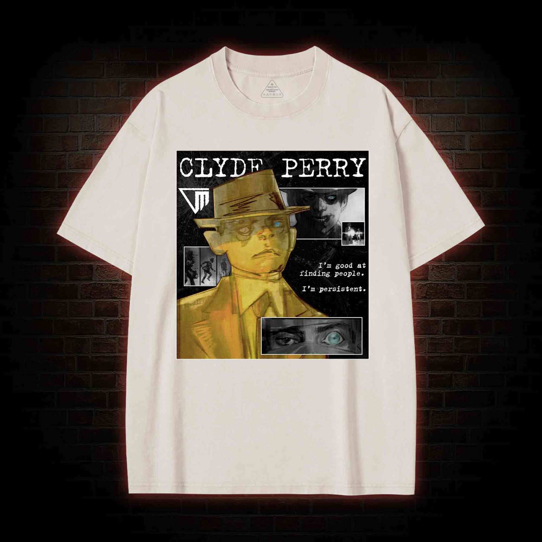 I'm Good at Finding People Washed T-shirt