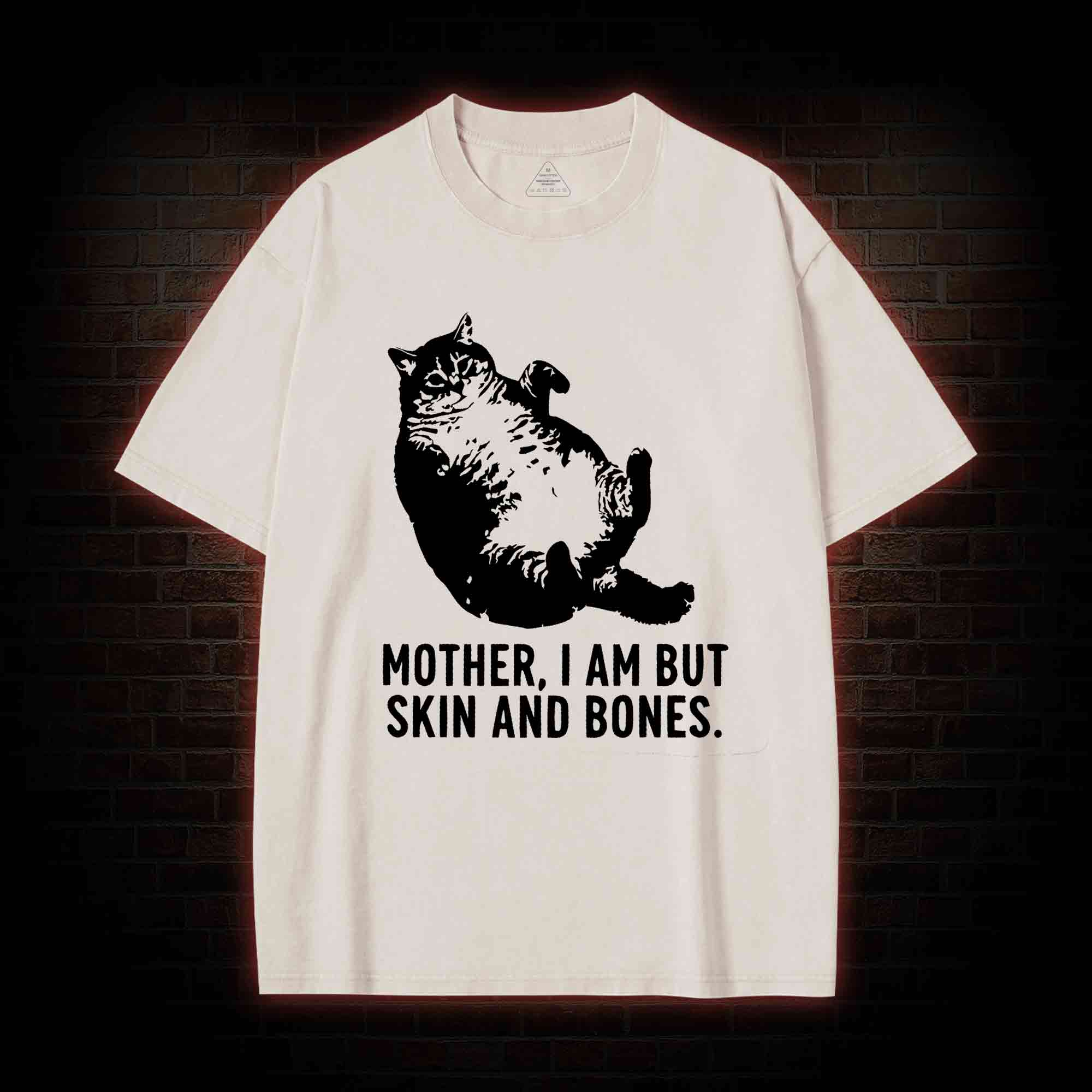 Mother I Am but Skin and Bones Washed T-shirt