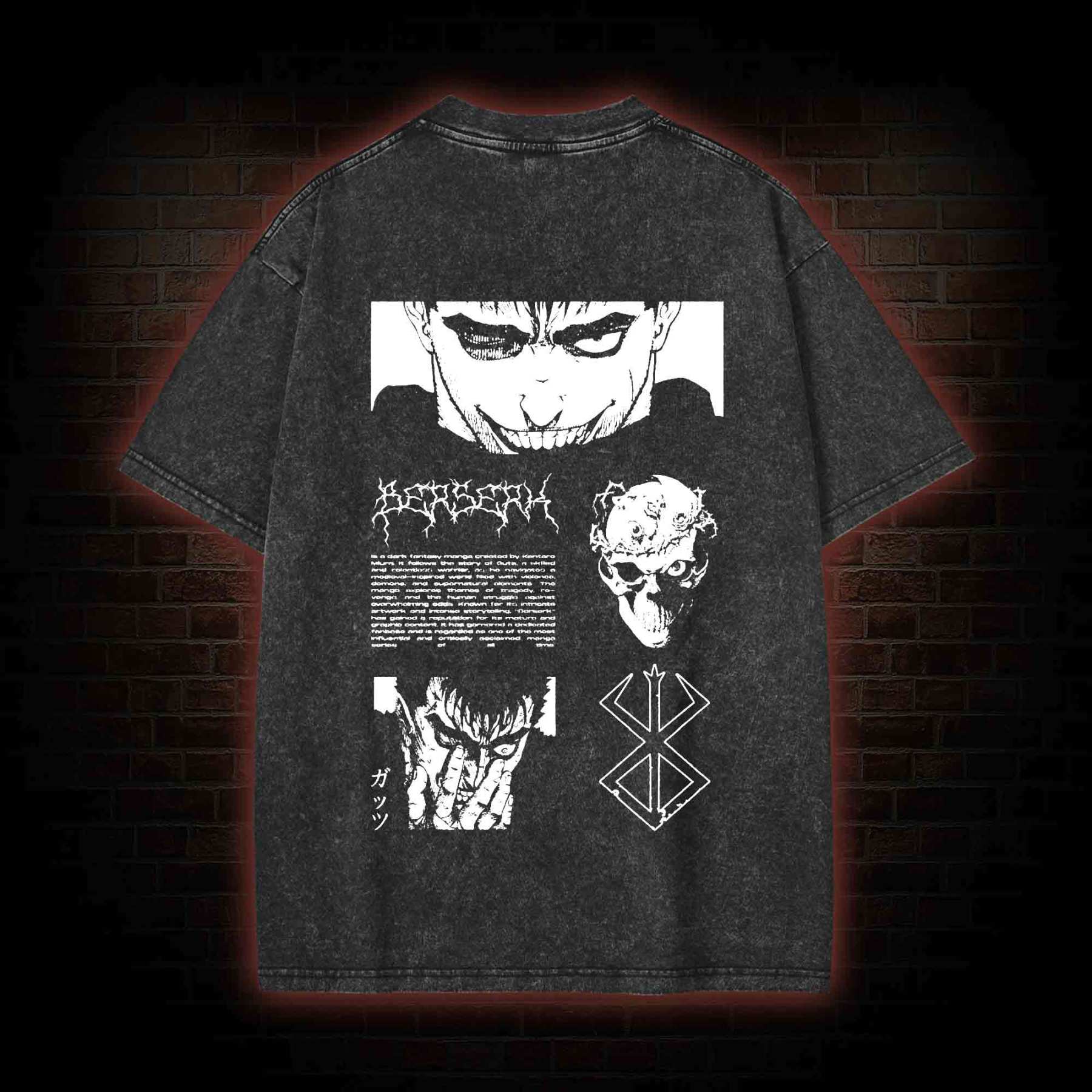 From Now on I will Fight My Own Battles Washed T-shirt