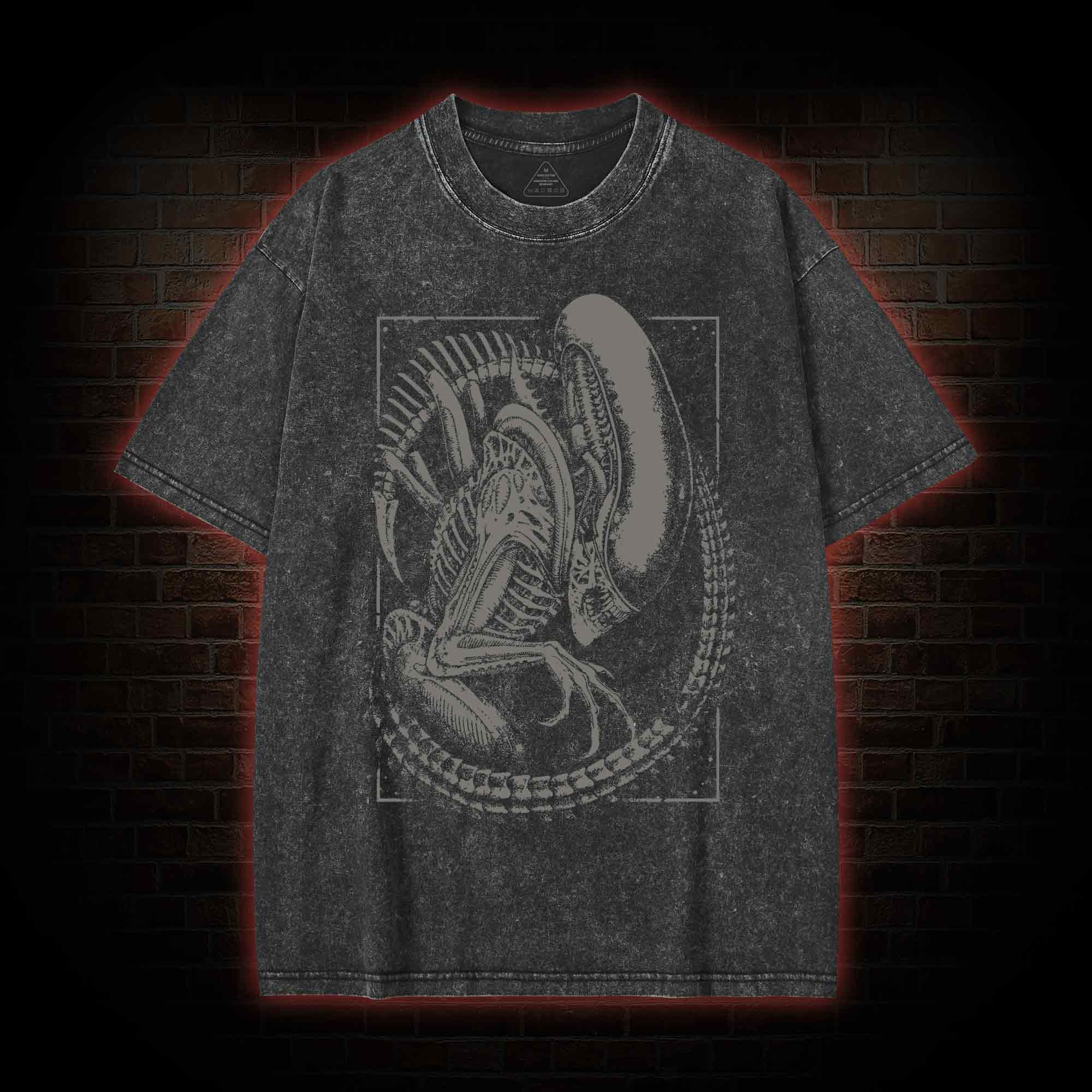 Alien Vs Predator Vintage Washed T-shirt