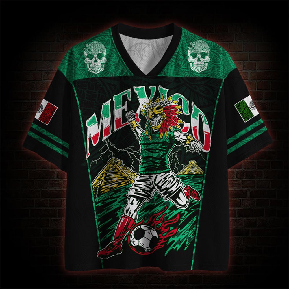 Personalized Mexico Mesh Jersey