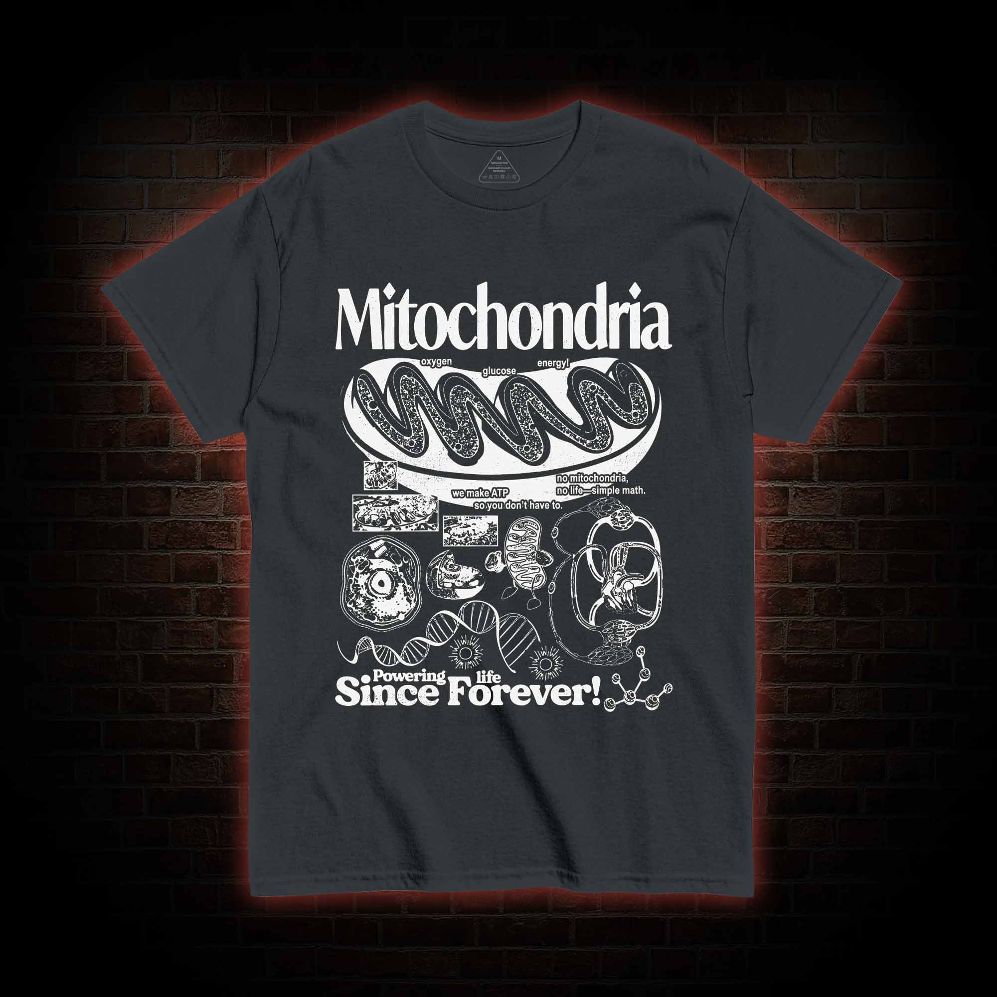 Mitochondria Vintage T-shirt