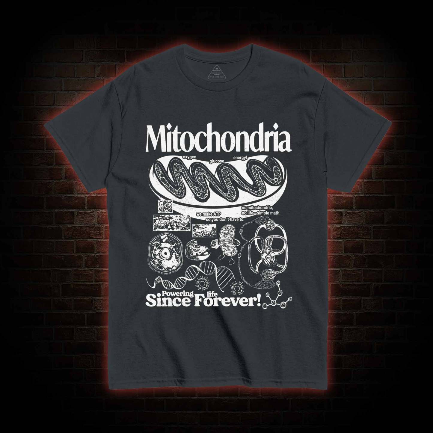 Mitochondria Vintage T-shirt