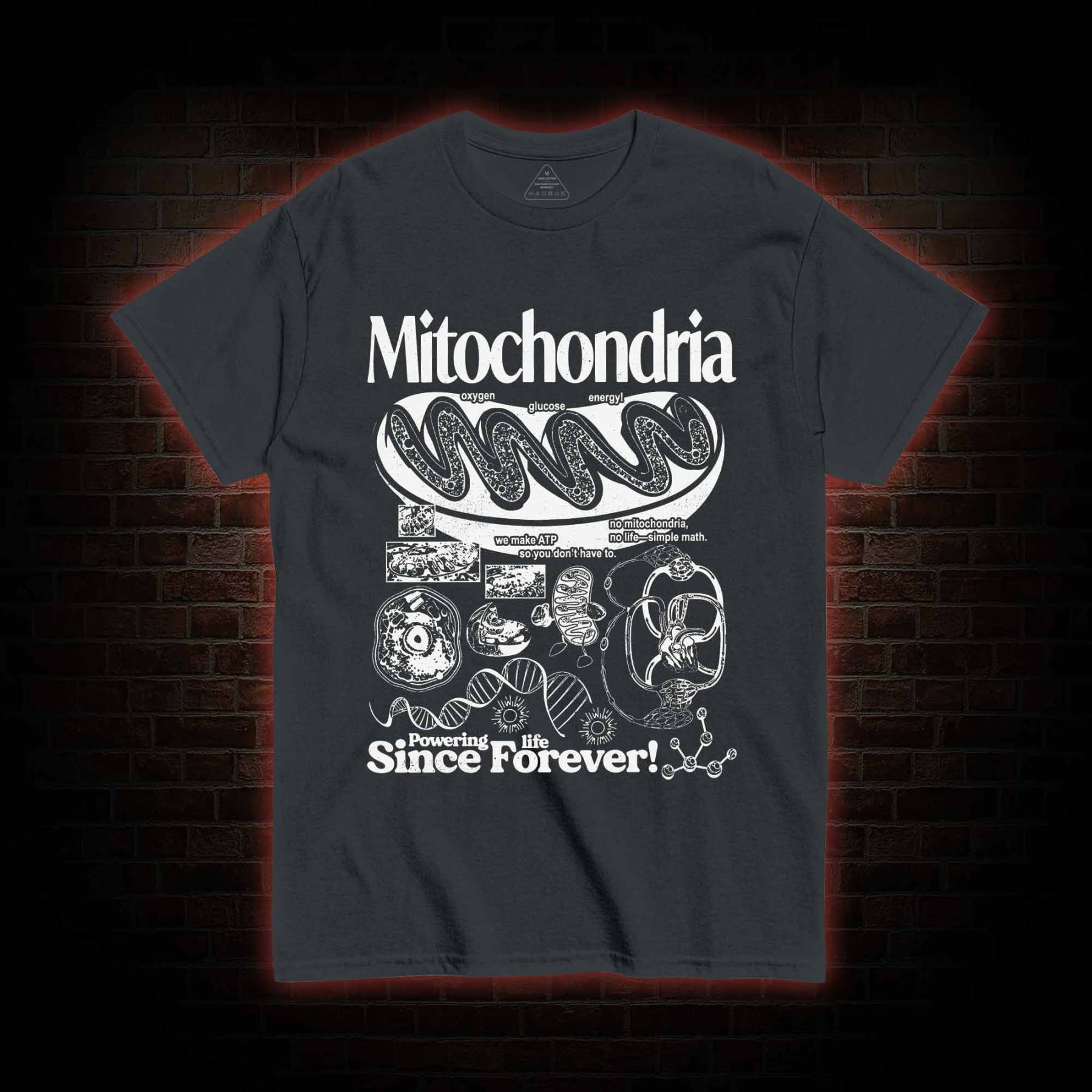 Mitochondria Vintage T-shirt
