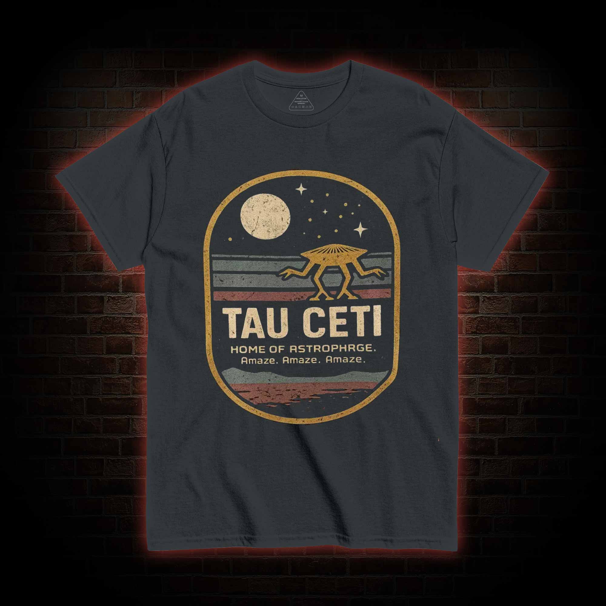 Retro Tau Ceti T-shirt