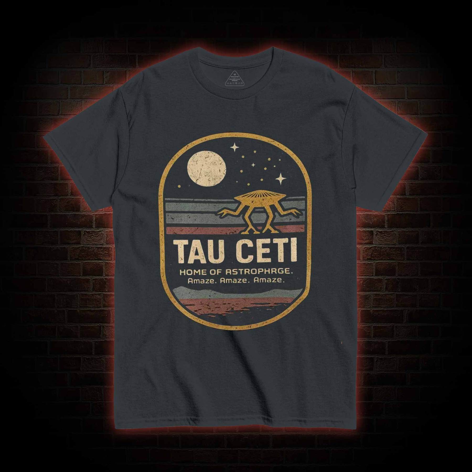 Retro Tau Ceti T-shirt