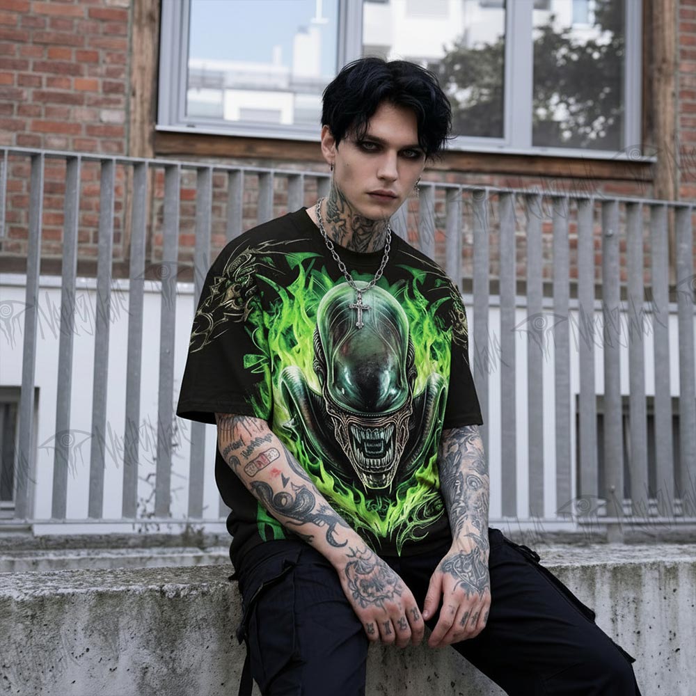 Perfect Organism Alien Horror T-shirt