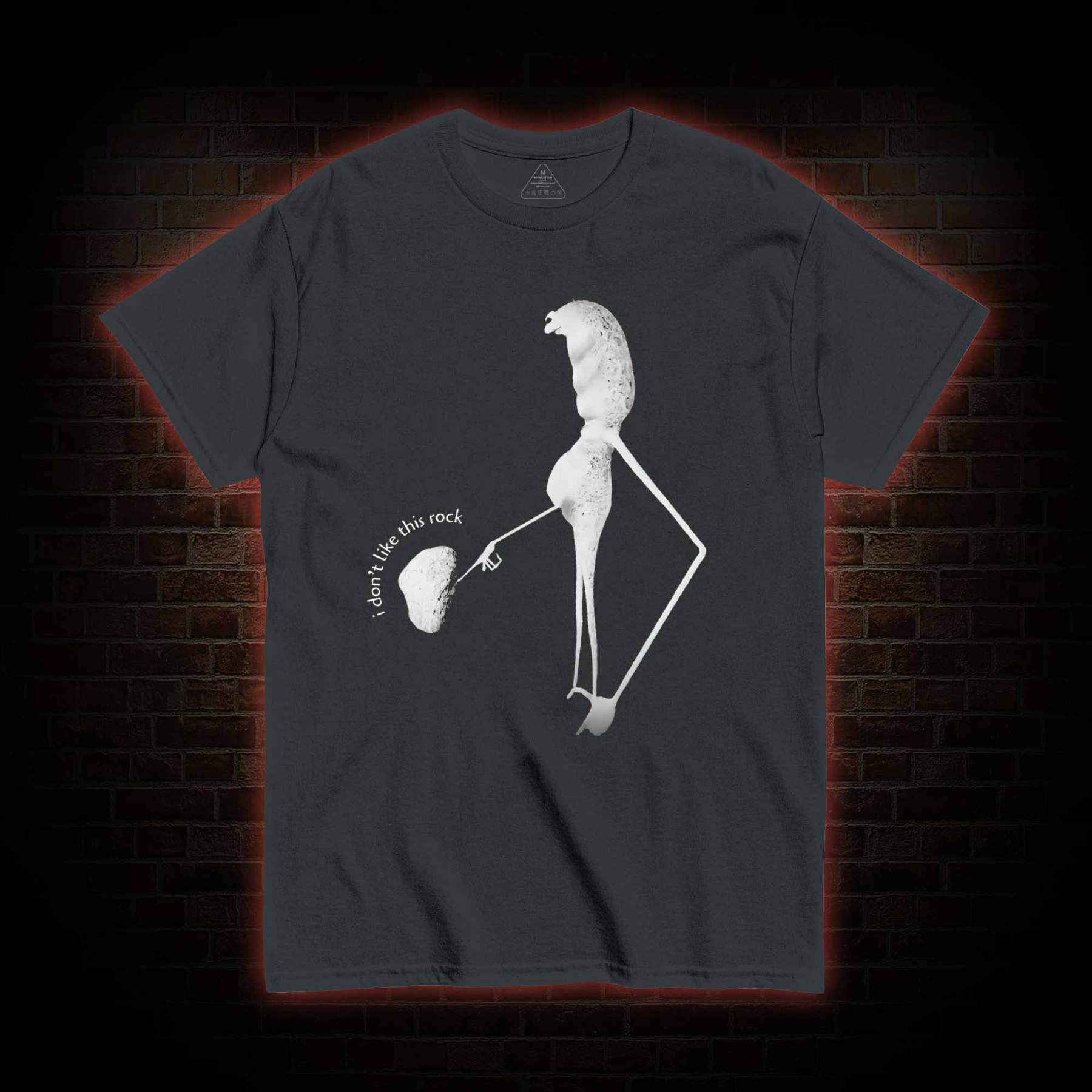 I Don't Like This Rock Meme T-shirt