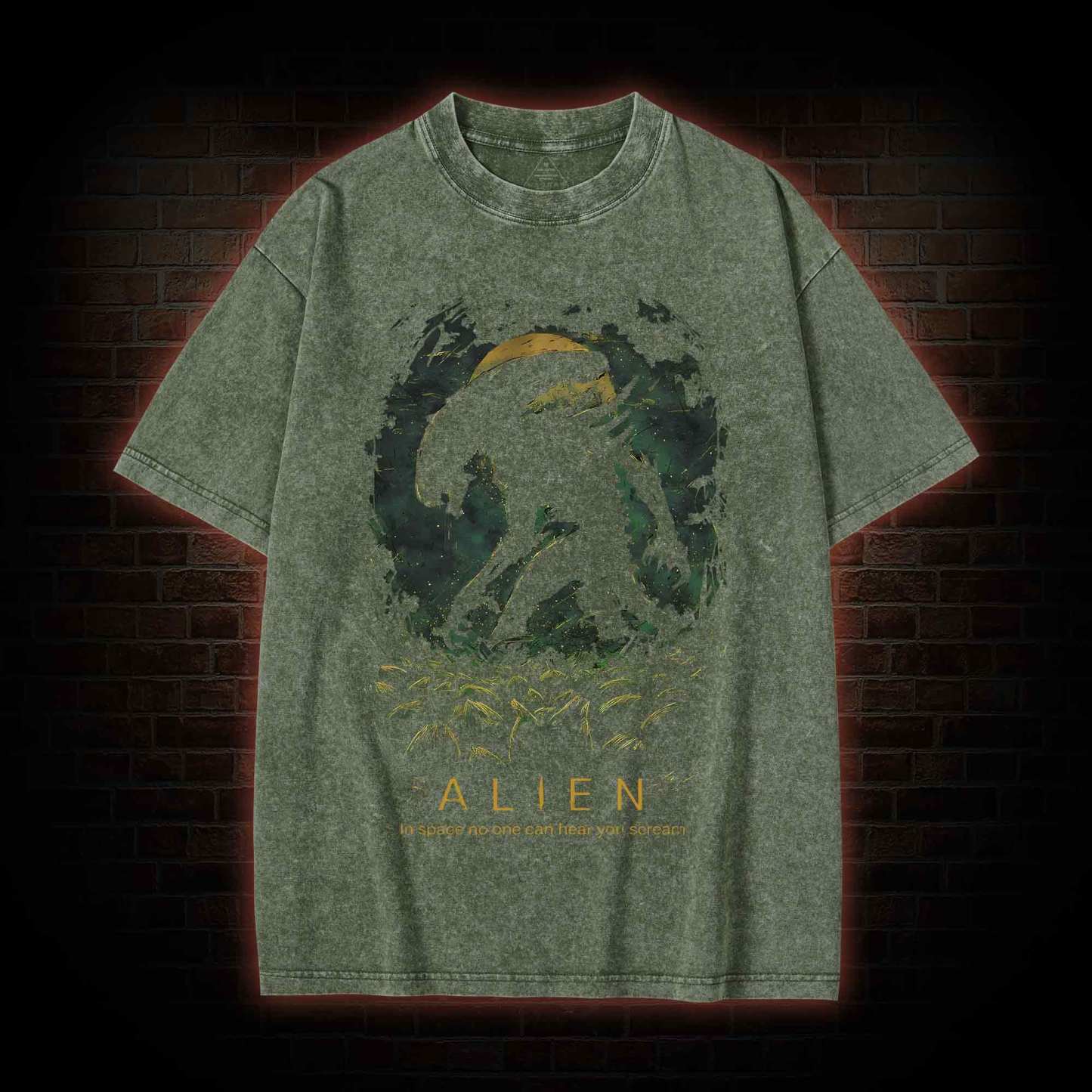 Alien Vintage Washed T-Shirt