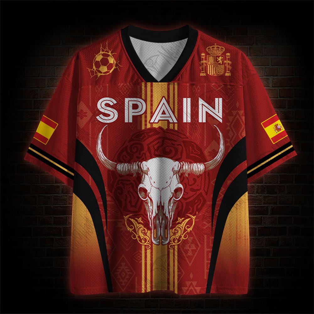 Personalized Spain Mesh Jersey