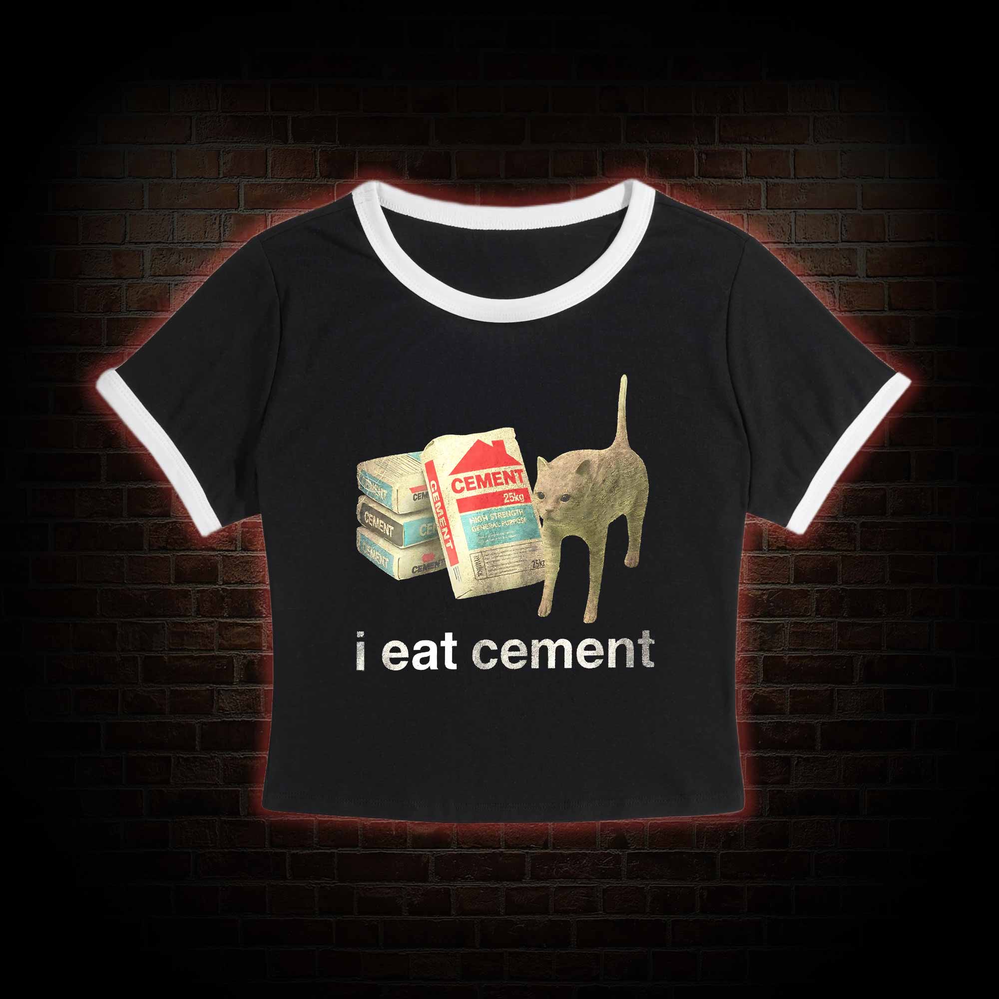 I Eat Cement Baby Tee