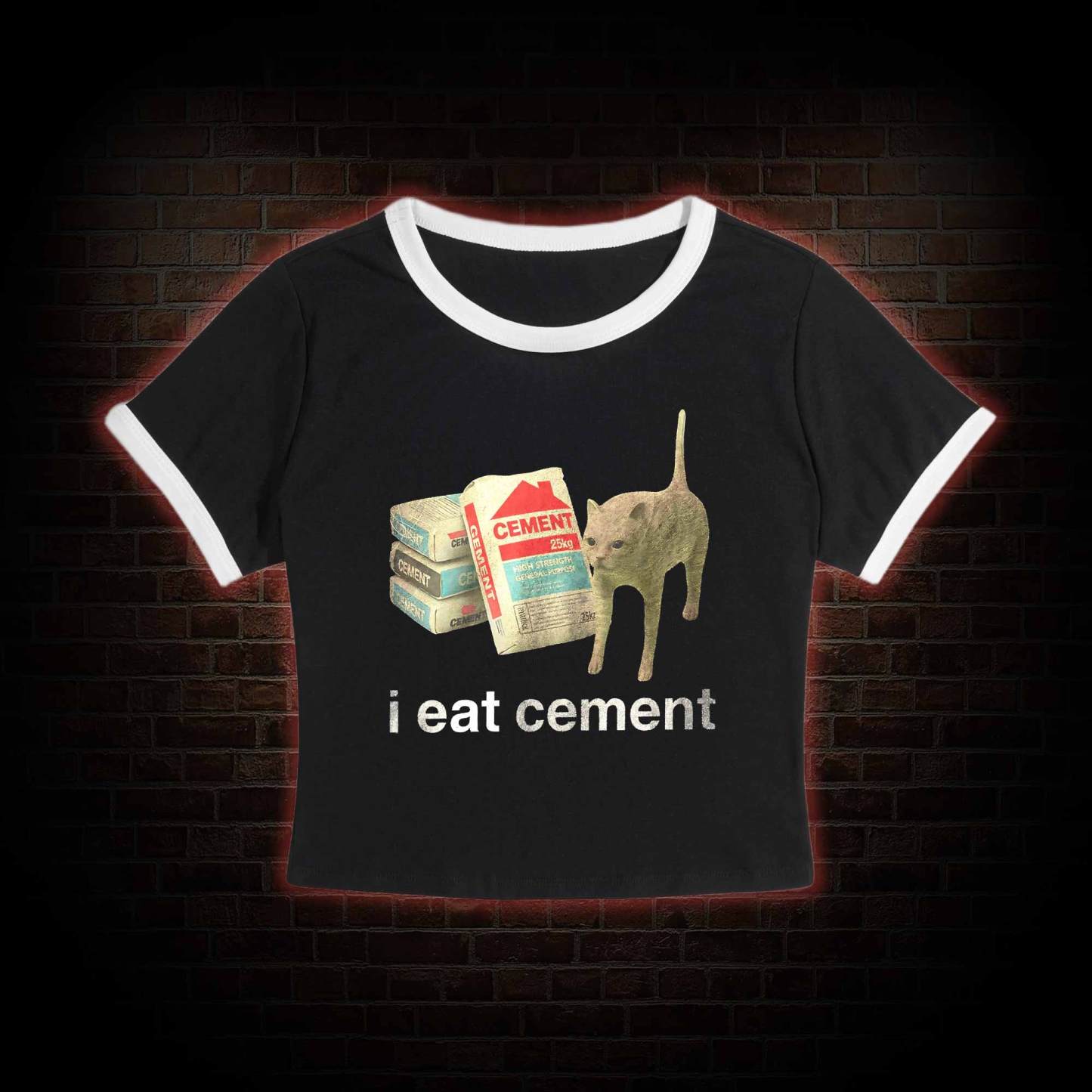 I Eat Cement Baby Tee