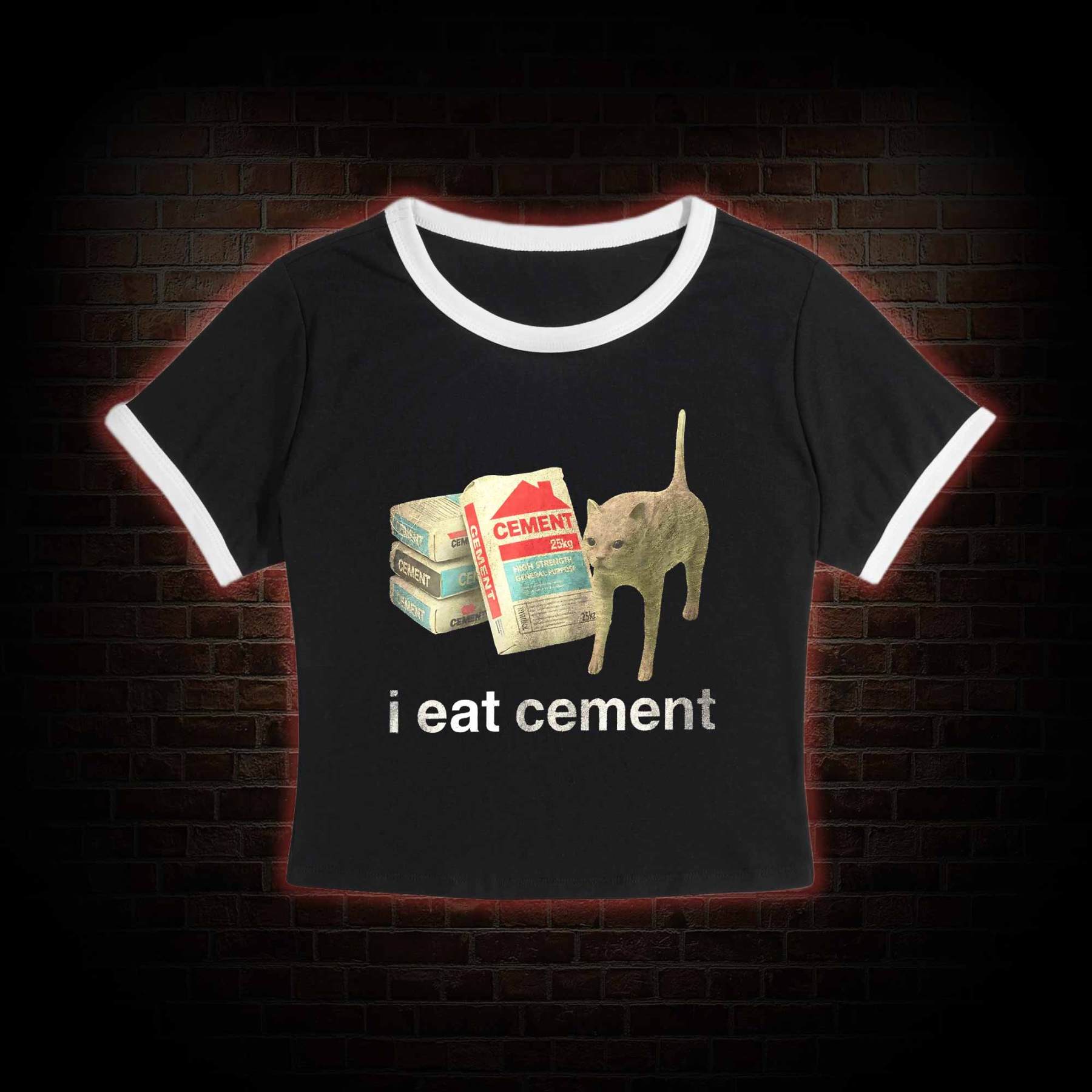 I Eat Cement Baby Tee