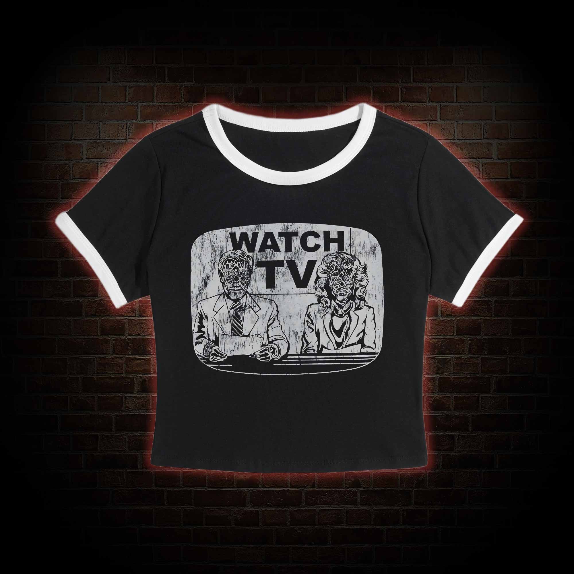 Watch TV Baby Tee