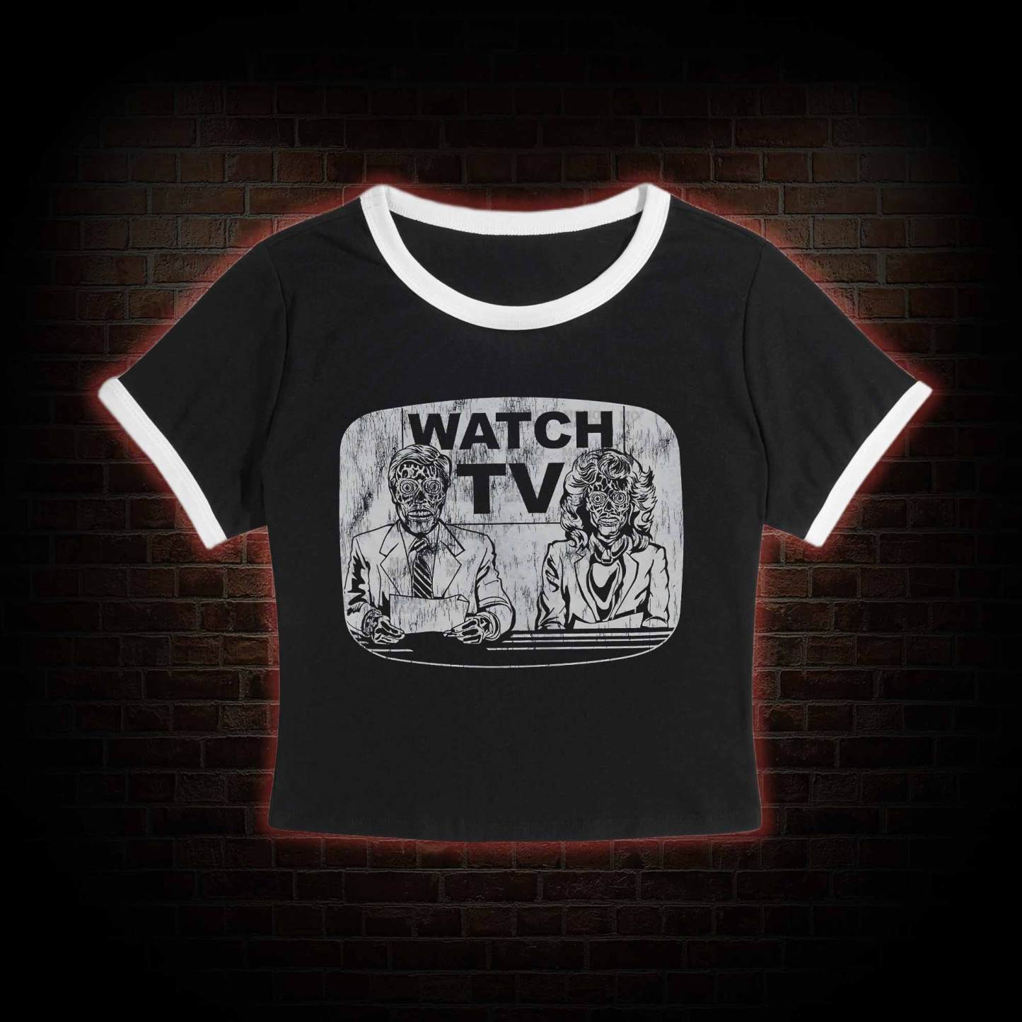 Watch TV Baby Tee