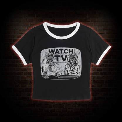 Watch TV Baby Tee