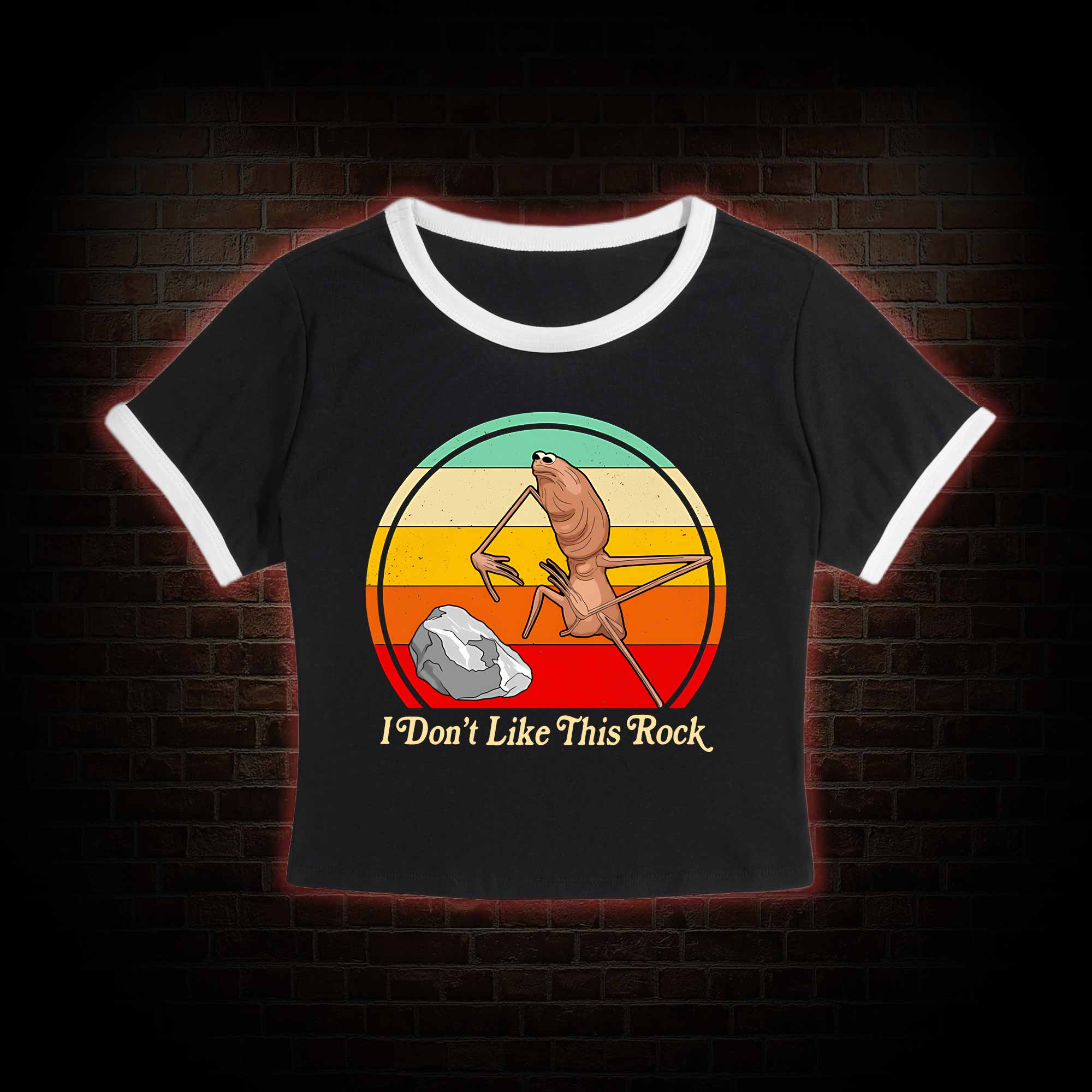 The Worm Funny Baby Tee