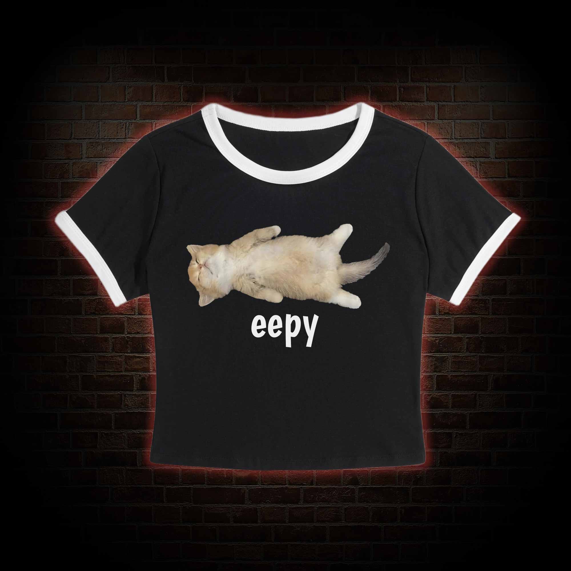 Silly Sleepy Cat Baby Tee