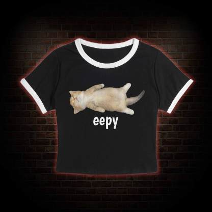 Silly Sleepy Cat Baby Tee