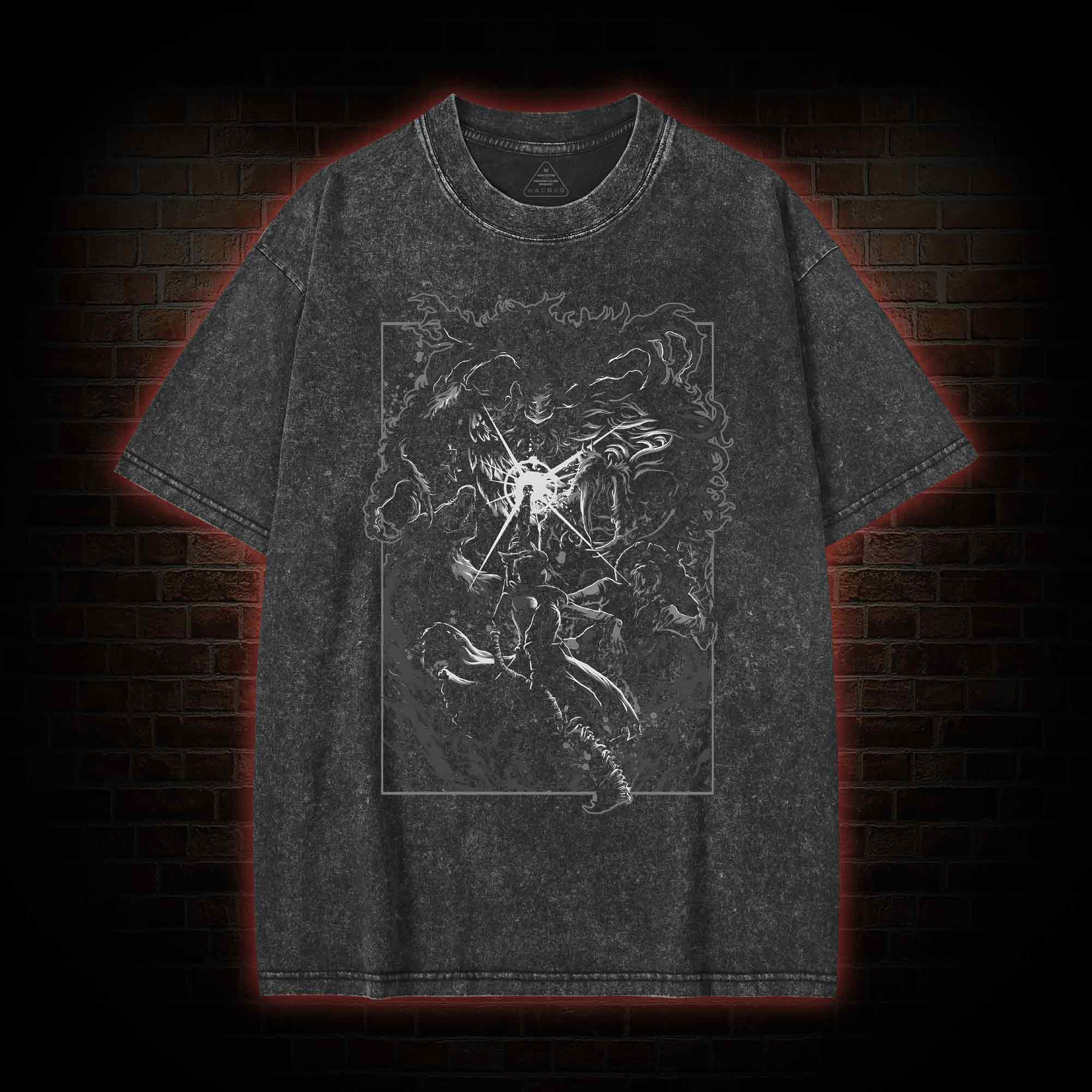 Hunter And Beast Washed T-Shirt