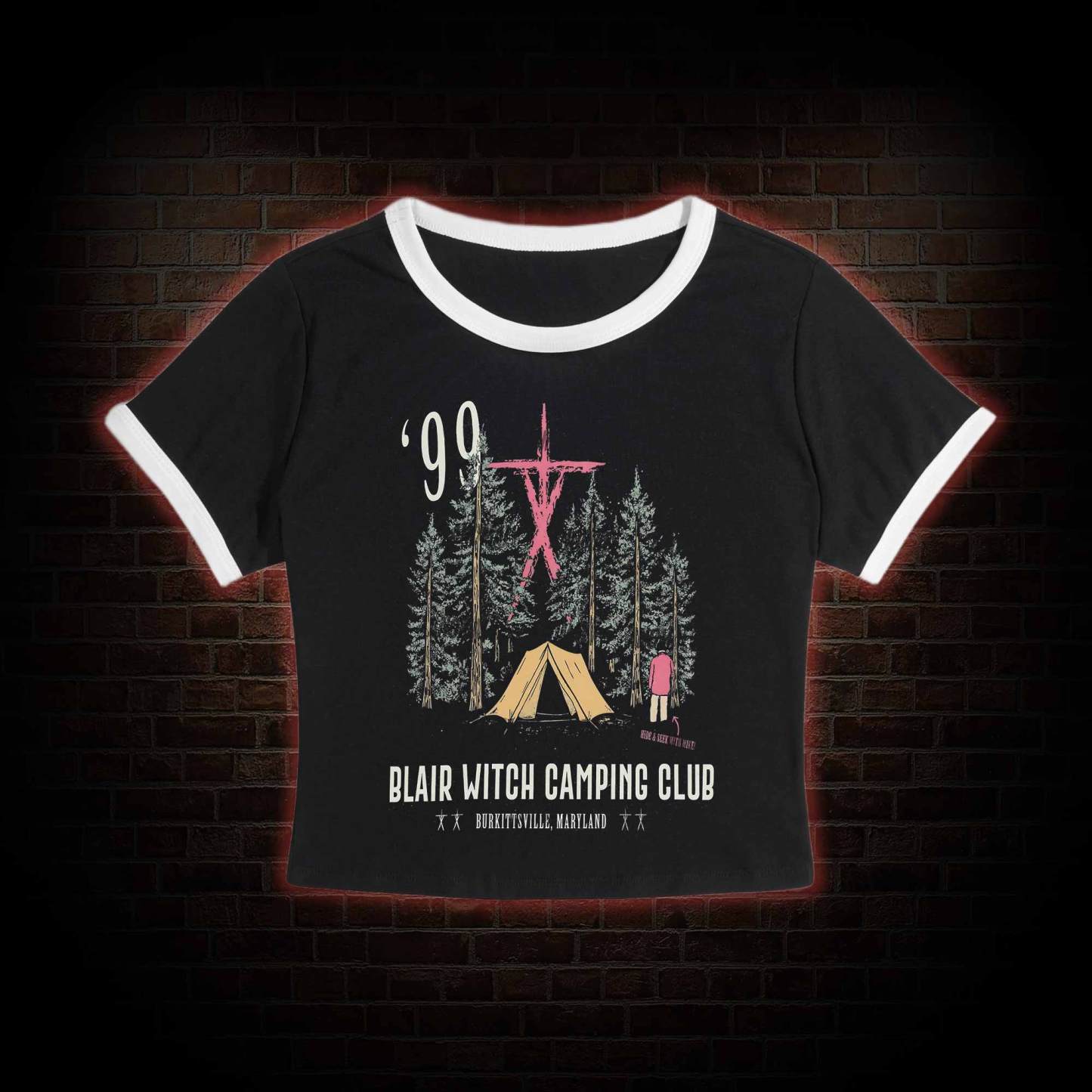 Witch Camping Baby Tee