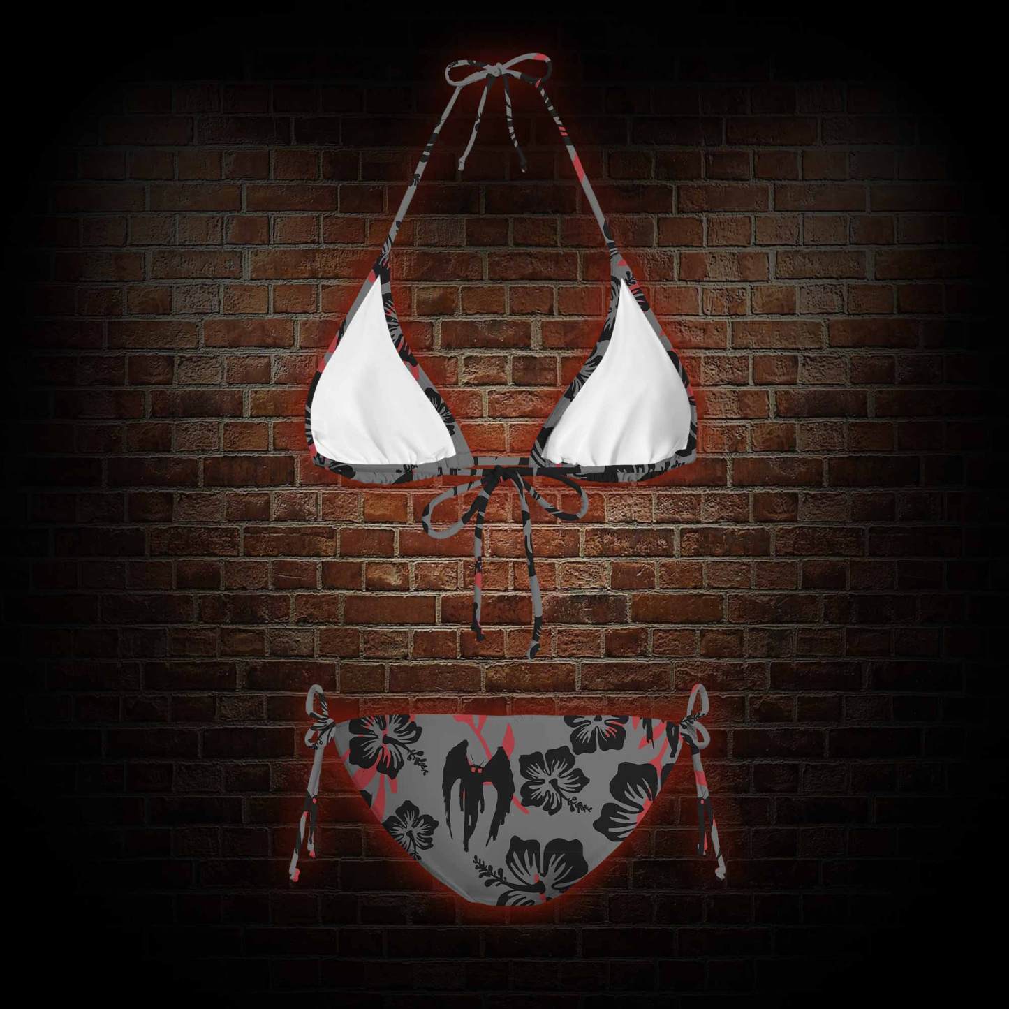 Mothman Women's Adjustable Tie-Strap Bikini