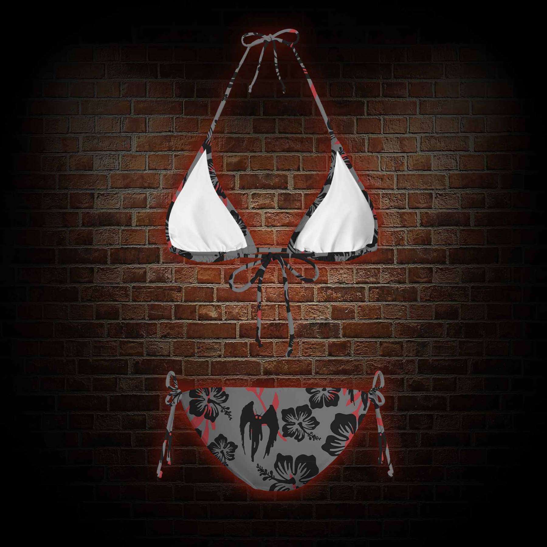 Mothman Women's Adjustable Tie-Strap Bikini