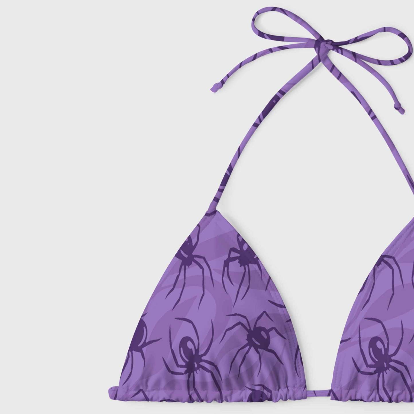 Spiders Women's Adjustable Tie-Strap Bikini