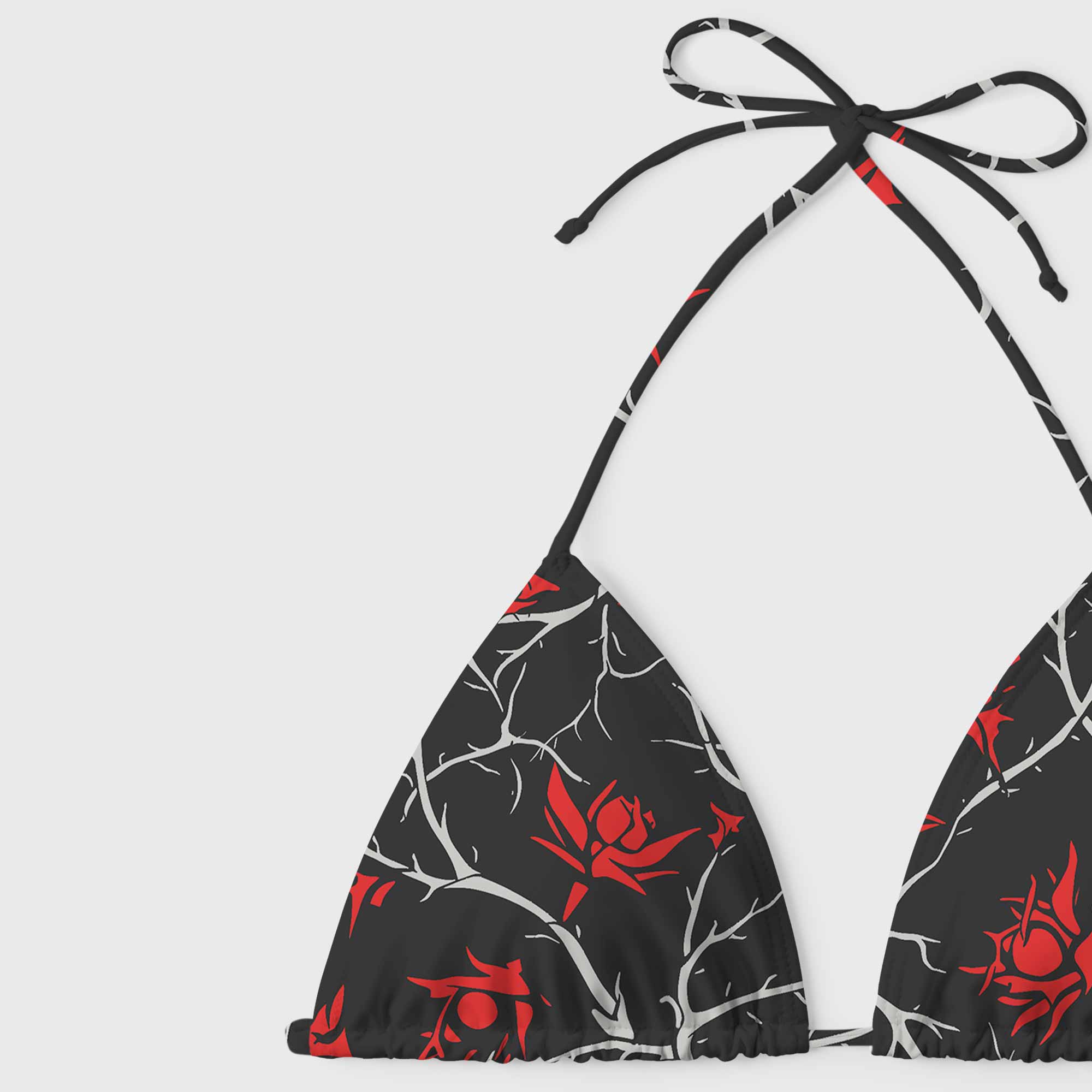 Thorns Women's Adjustable Tie-Strap Bikini