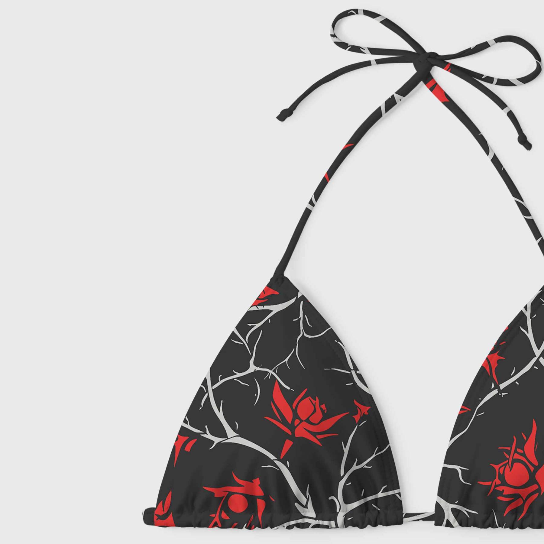 Thorns Women's Adjustable Tie-Strap Bikini