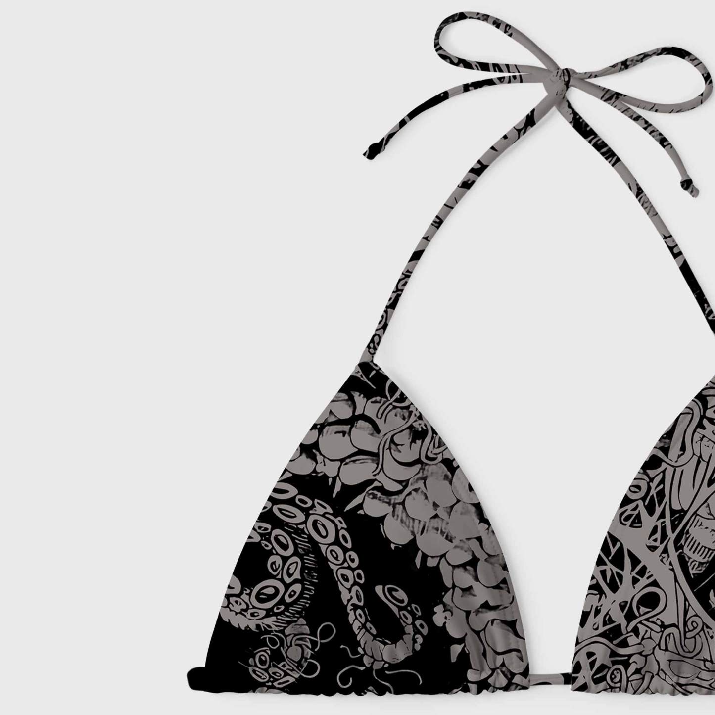 Cthulhu Mythos Women's Adjustable Tie-Strap Bikini