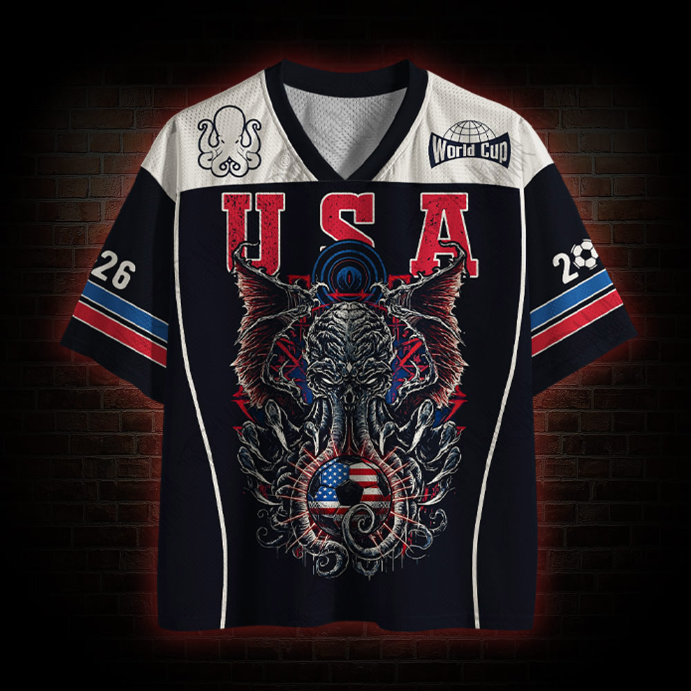 Personalized Eagle of Cthulhu Mesh Jersey