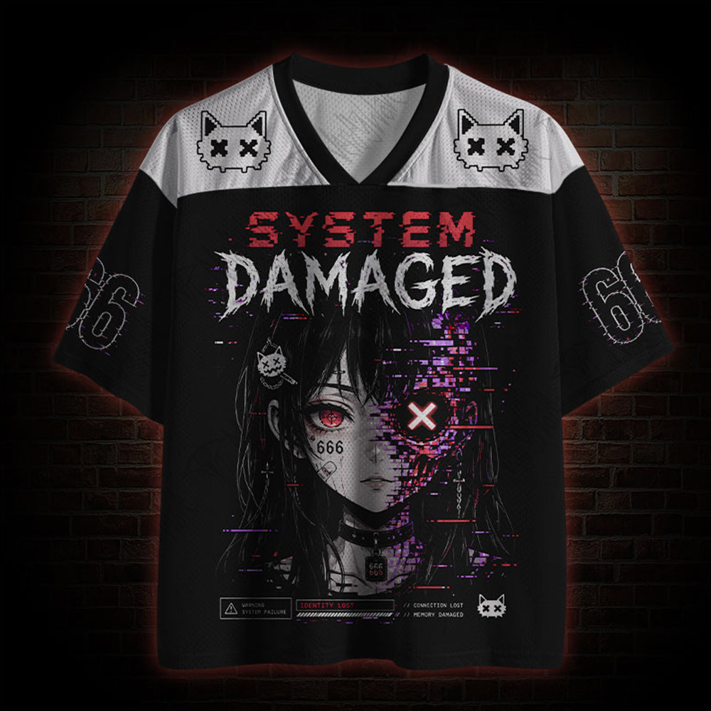 Ststem Damage Mesh Jersey